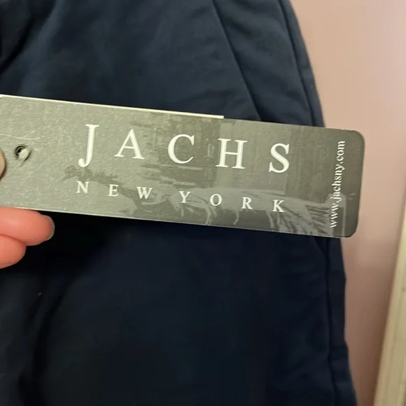 Mens Jachs New York black/iris chino